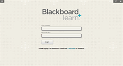 Desktop Screenshot of blackboard.valpo.edu