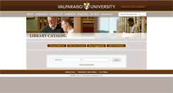 Desktop Screenshot of galileo.valpo.edu